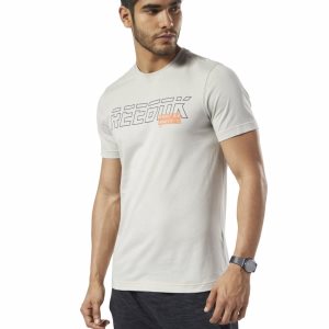 Reebok Graphic Series Foundation T Shirt Herren - Grau - DE 450-ZJR